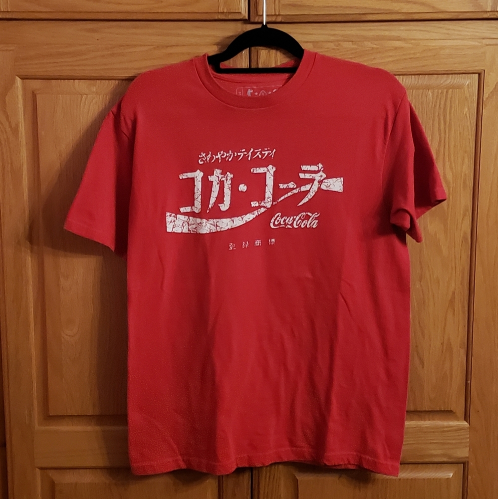 Japanese coca cola shirt